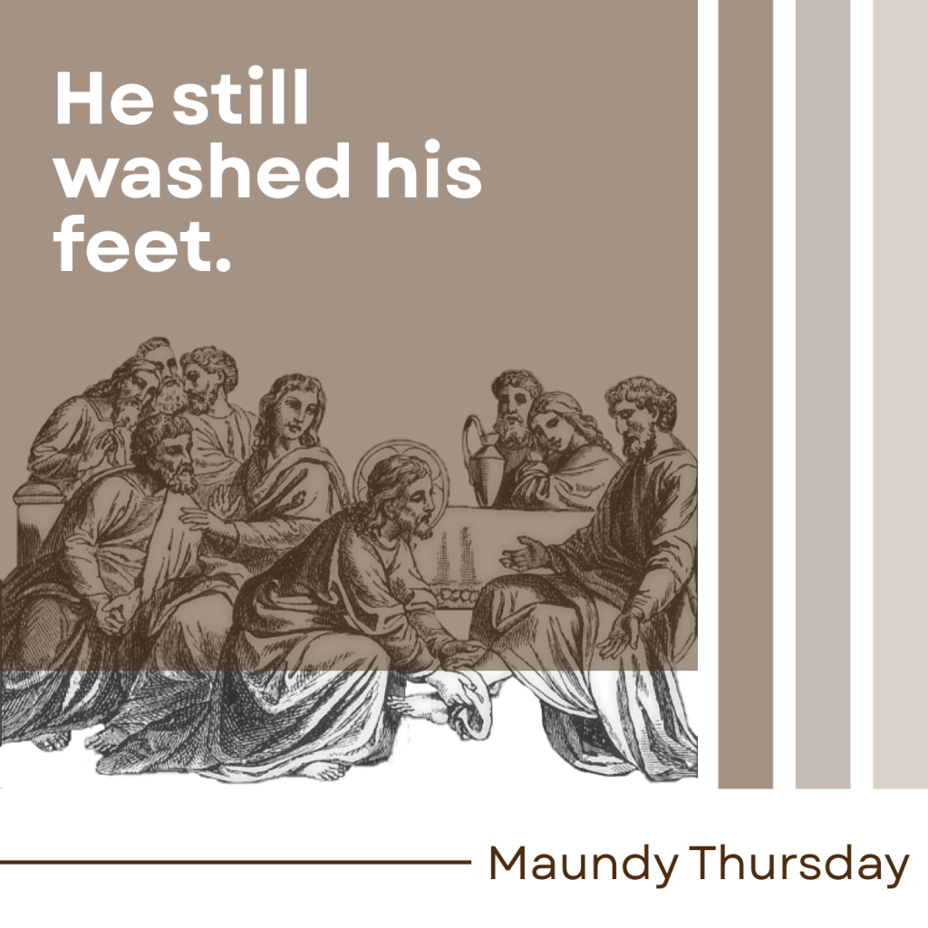 He Still Washed His&nbsp;Feet